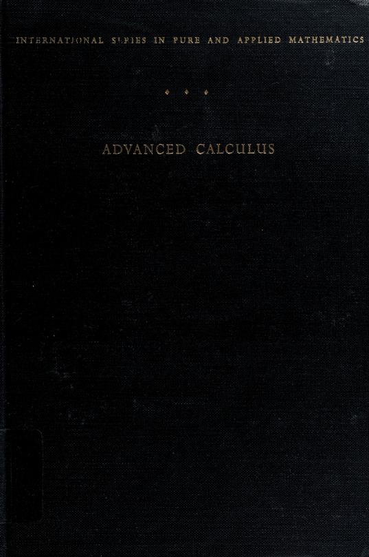 Advanced calculus : Buck, R. Creighton (Robert Creighton), 1920